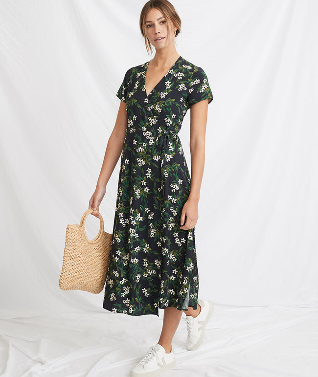 Emlyn Wrap Dress – Marine Layer